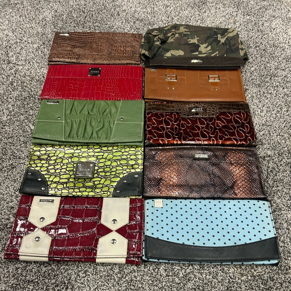 Miche Hard Shell Shells Mixed Design Lot of 10 Reseller Bundle Clutch Covers - Picture 4 of 7
